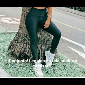 New High waisted Colombian leggings, excellent qua